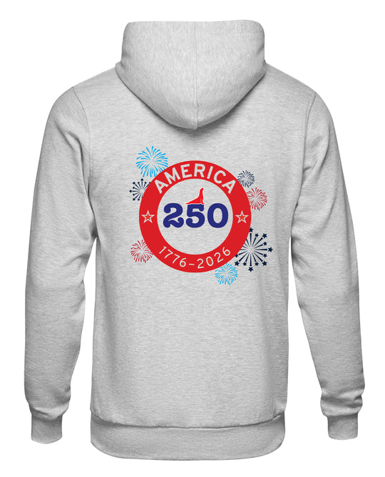 BUOY 4 250 YEARS USA CIRCLE HOODIES