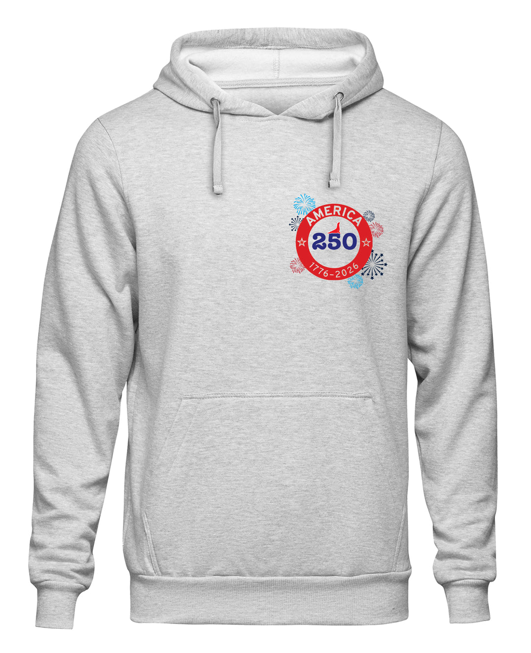 BUOY 4 250 YEARS USA CIRCLE HOODIES