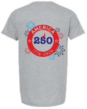 BUOY4 250 YEARS USA CIRCLE TEE