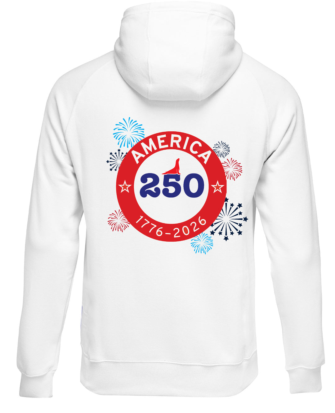 BUOY 4 250 YEARS USA CIRCLE HOODIES