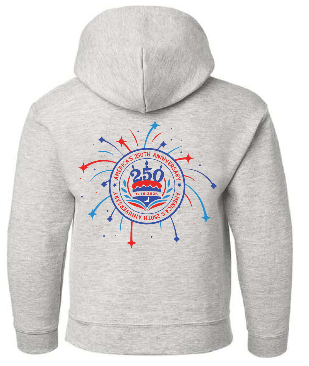 BUOY 4 250 YEARS USA FIREWORKS YOUTH HOODIES