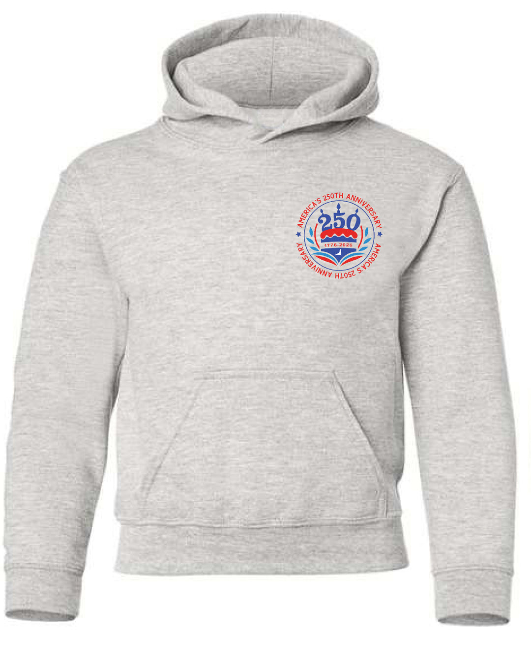 BUOY 4 250 YEARS USA FIREWORKS YOUTH HOODIES