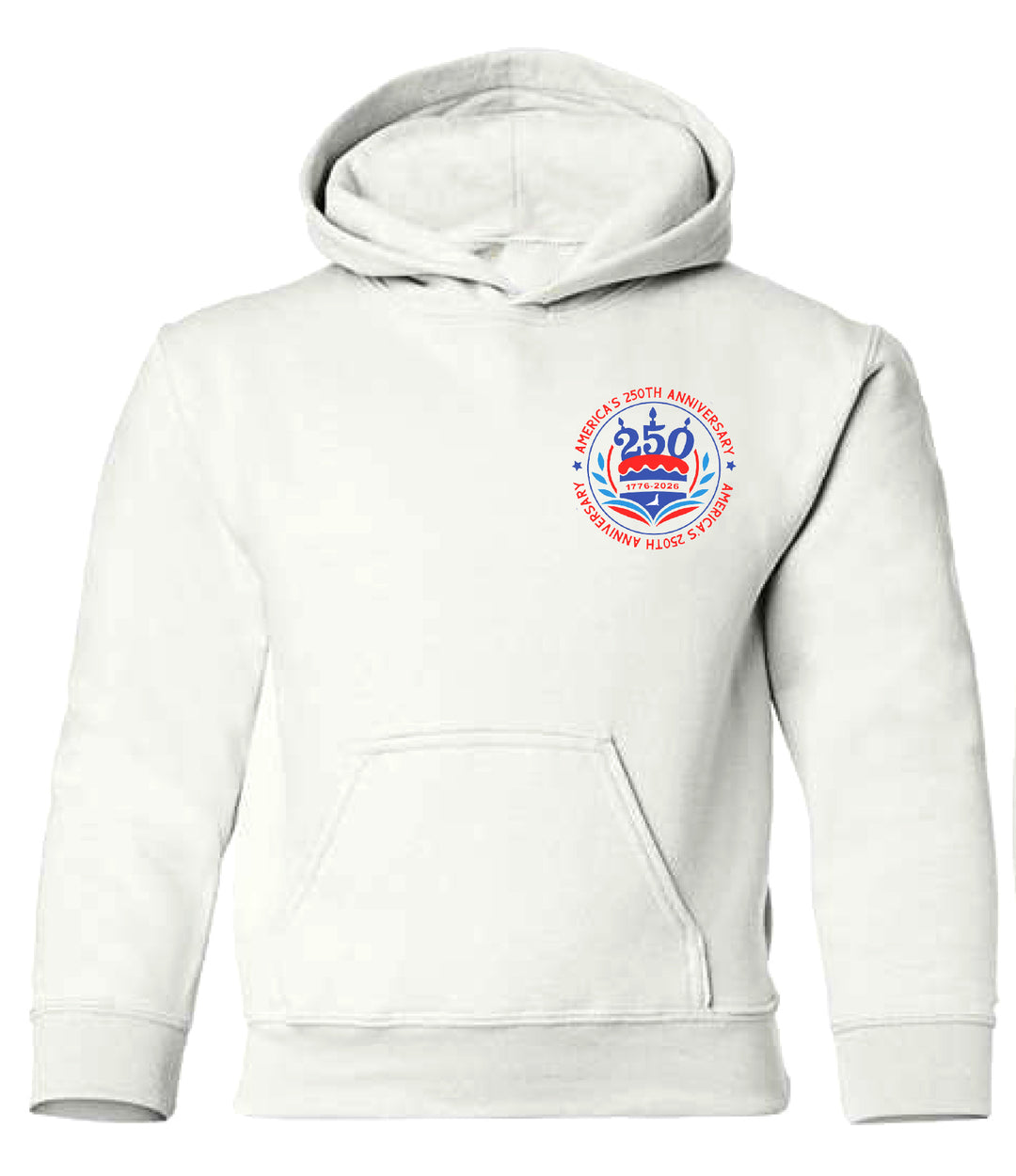 BUOY 4 250 YEARS USA FIREWORKS YOUTH HOODIES