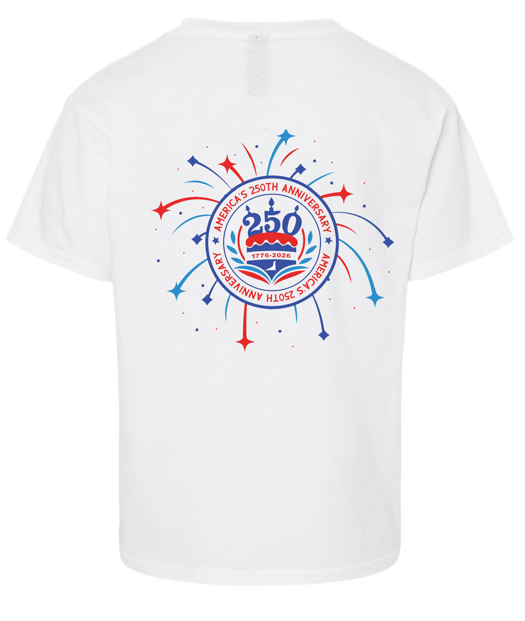 BUOY4 250 YEARS USA FIREWORKS YOUTH TEES