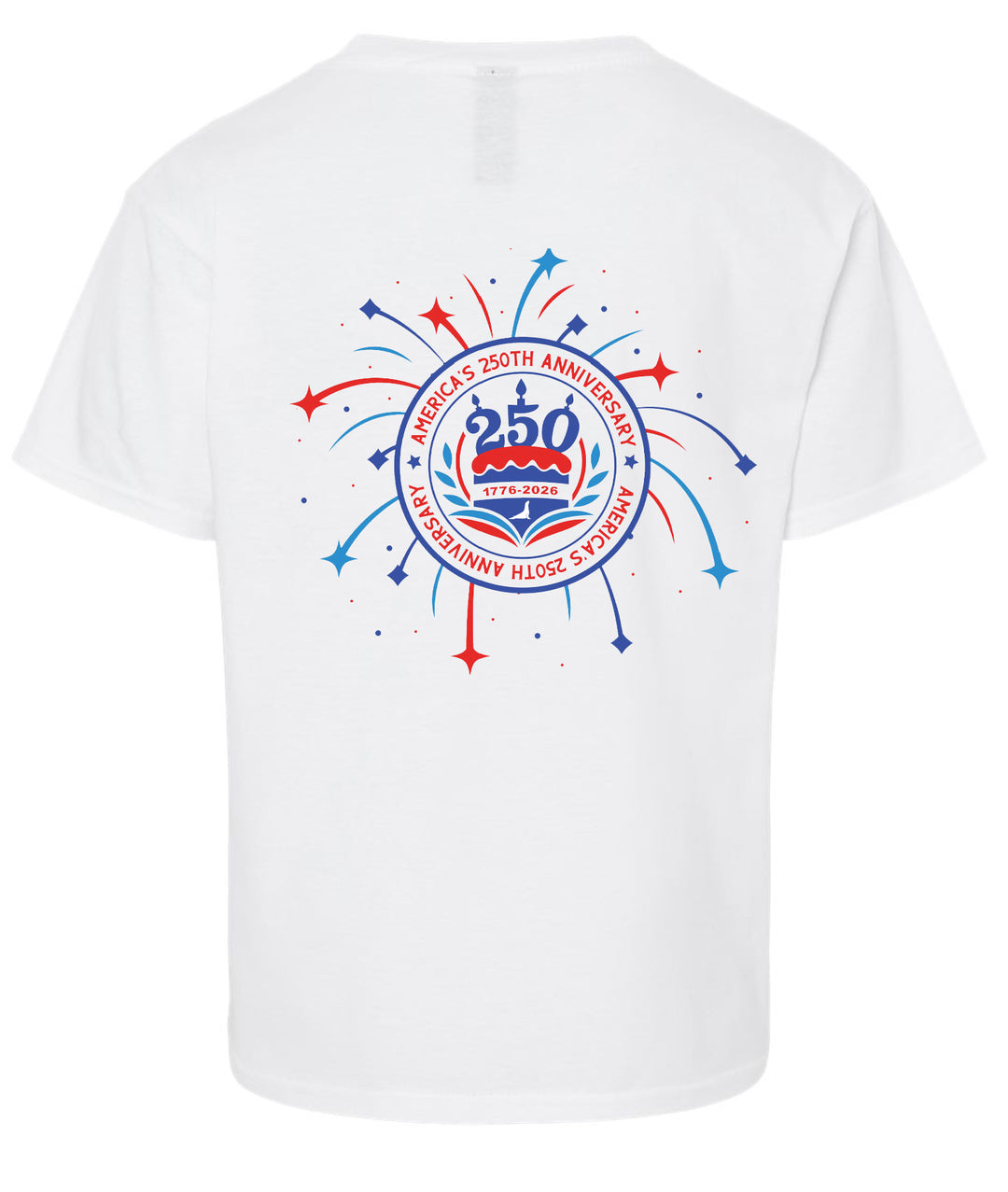 BUOY 4 250 YEARS USA FIREWORKS YOUTH TEES
