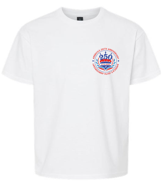 BUOY 4 250 YEARS USA FIREWORKS YOUTH TEES