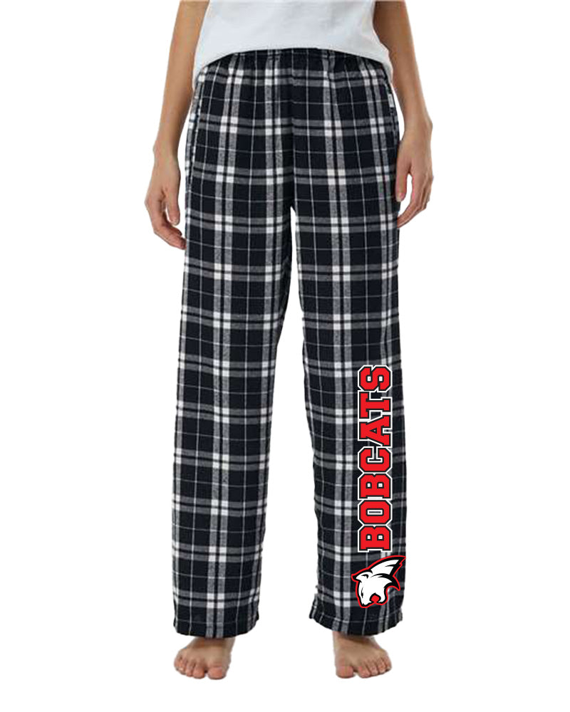 Bobcats Football Touchdown Flannel Youth PJ pants