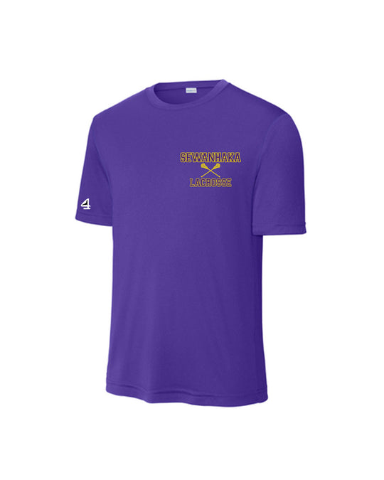 Sewanhaka Lacrosse Dri-fit Short Sleeve Tee Shirt