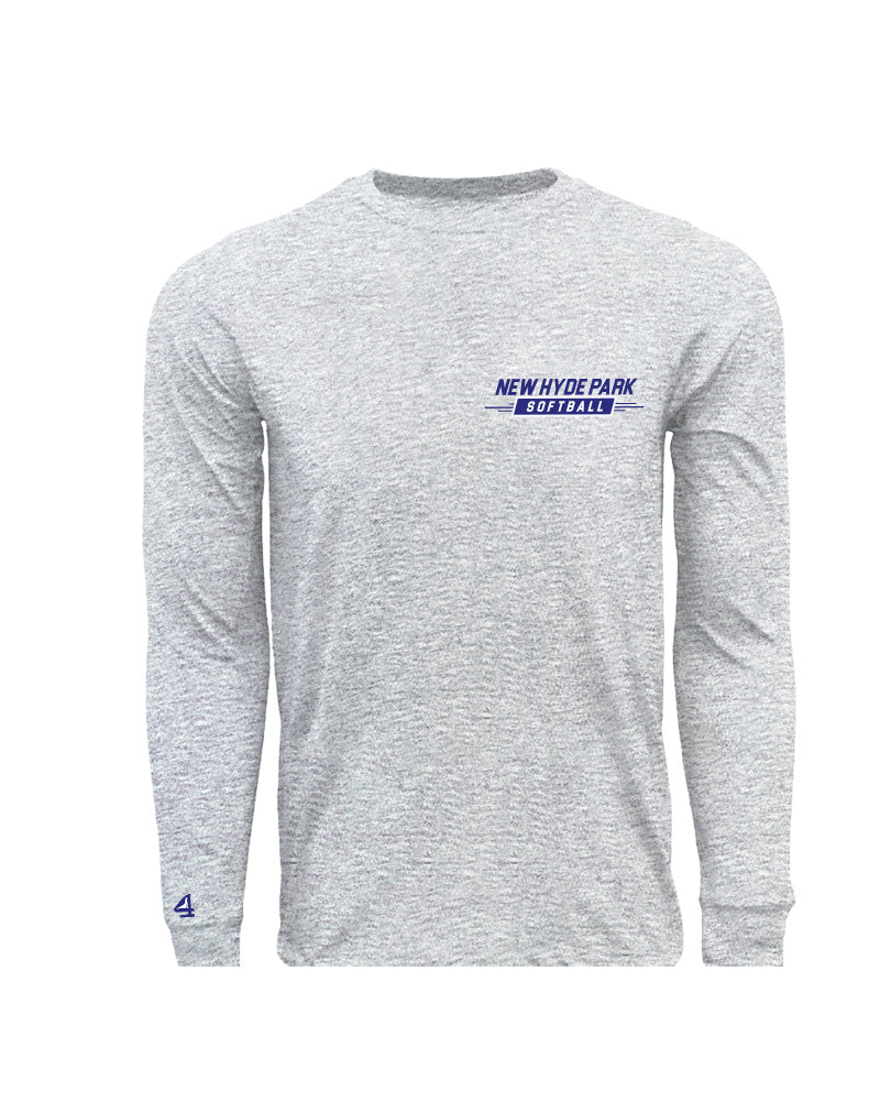 NHP Softball Diamond Long Sleeve Cotton Tee