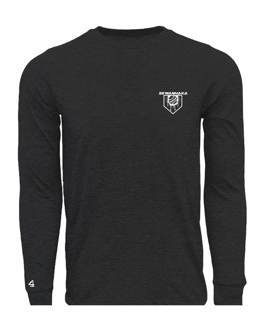 Sewanhaka Softball Pop Fly Long Sleeve Cotton Tee