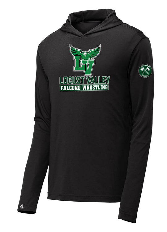 Locust Valley Falcons Axman Wrestling Performance Pullover Hoodie