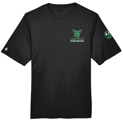 Locust Valley Falcons Wrestling Axman Performance T-shirt