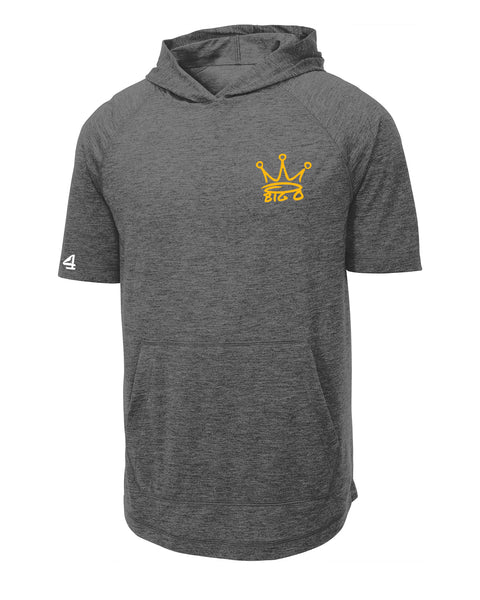 Buoy4 Big O Crown tri-blend short sleeve hoodie