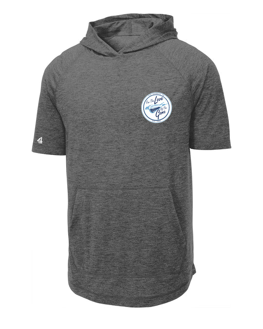 FLG Lacrosse Shield SS Tri-blend hoodie