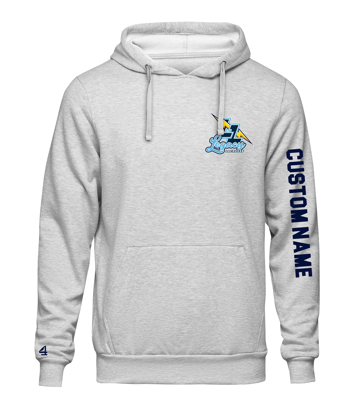 Lightning Legacy Lacrosse Flag Hoodie
