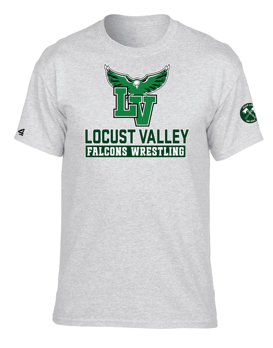 Locust Valley Falcons Wrestling Axman team spirit tshirt