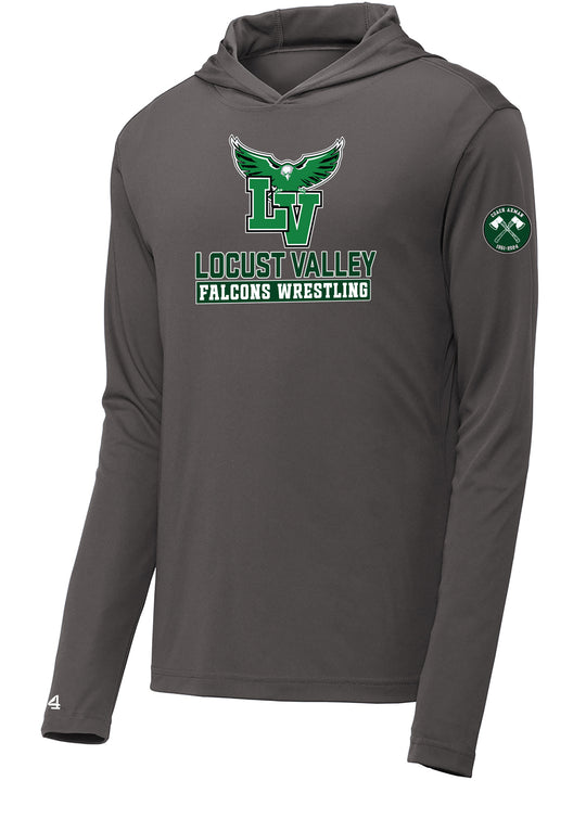 Locust Valley Falcons Axman Wrestling Performance Pullover Hoodie
