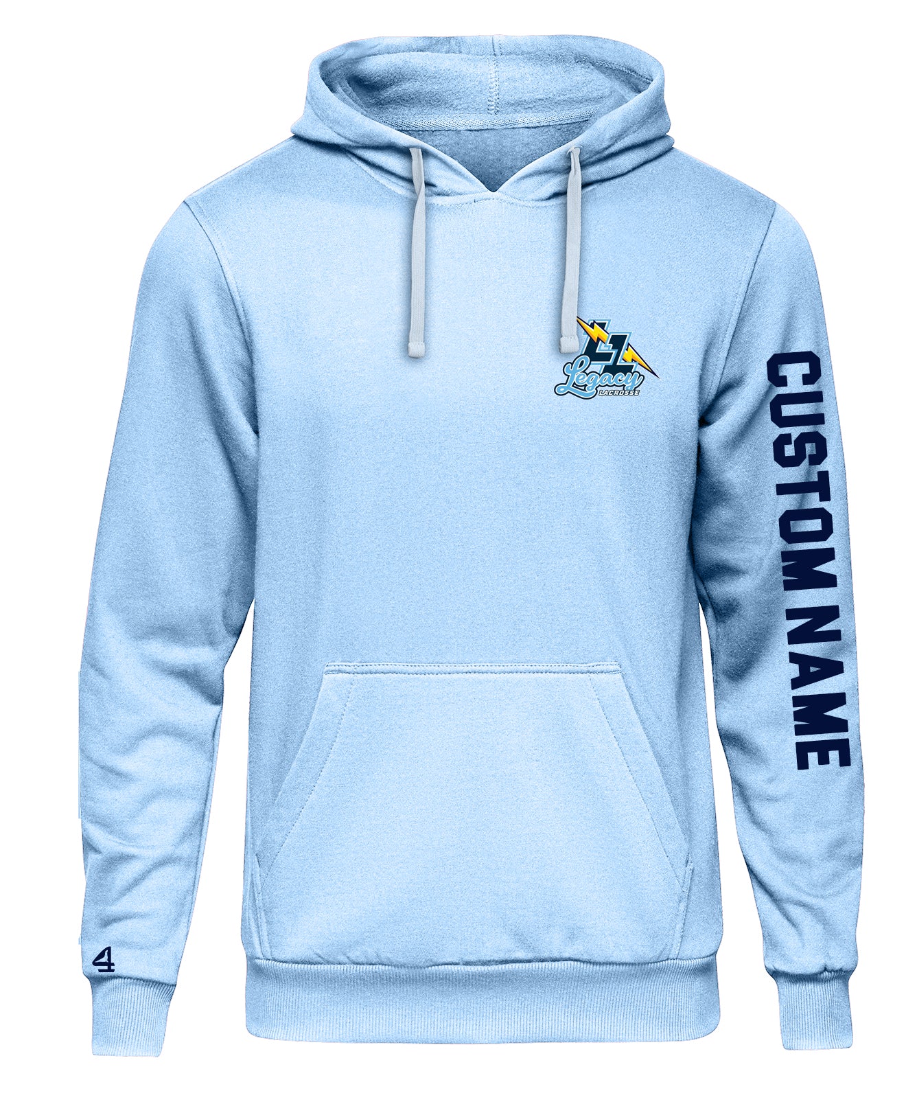 Lightning Legacy Lacrosse Flag Hoodie