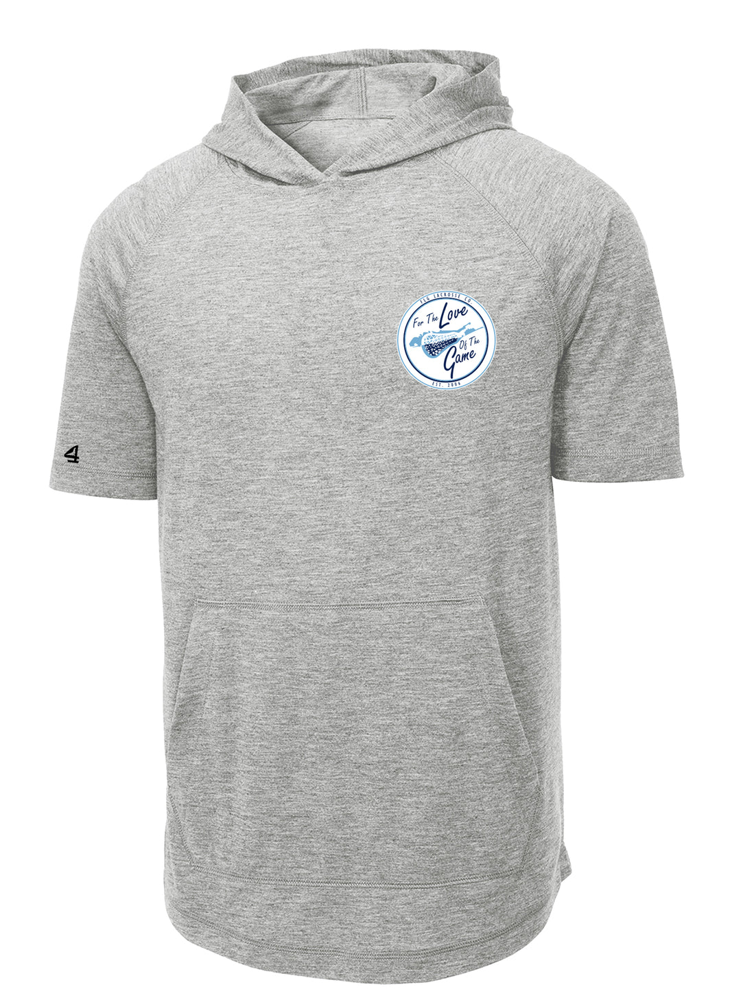 FLG Lacrosse Shield SS Tri-blend hoodie