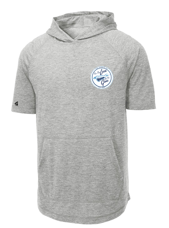 FLG Lacrosse Shield SS Tri-blend hoodie