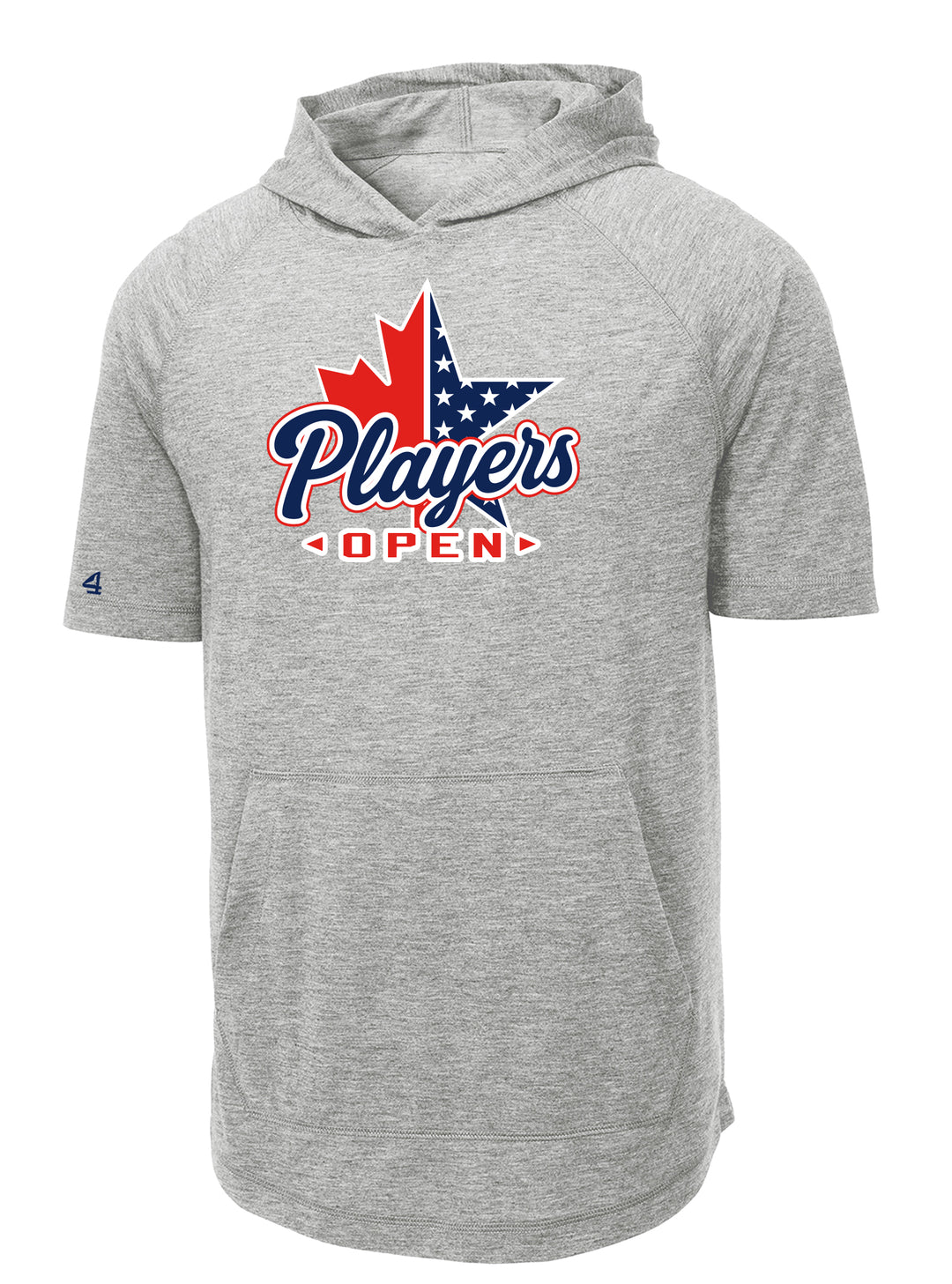 Open Series Players Game Short Sleeve Tri-blend Hoodie