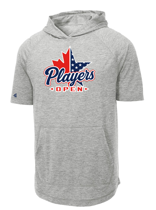 Open Series Players Game Short Sleeve Tri-blend Hoodie