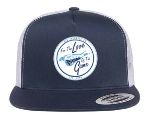 FLG Lacrosse Shield Embroidered Trucker Hat