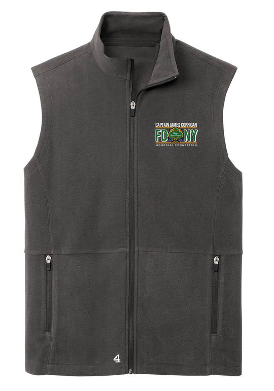 Captain Corrigan Memorial FDNY Embroidered Mens Fleece Vest