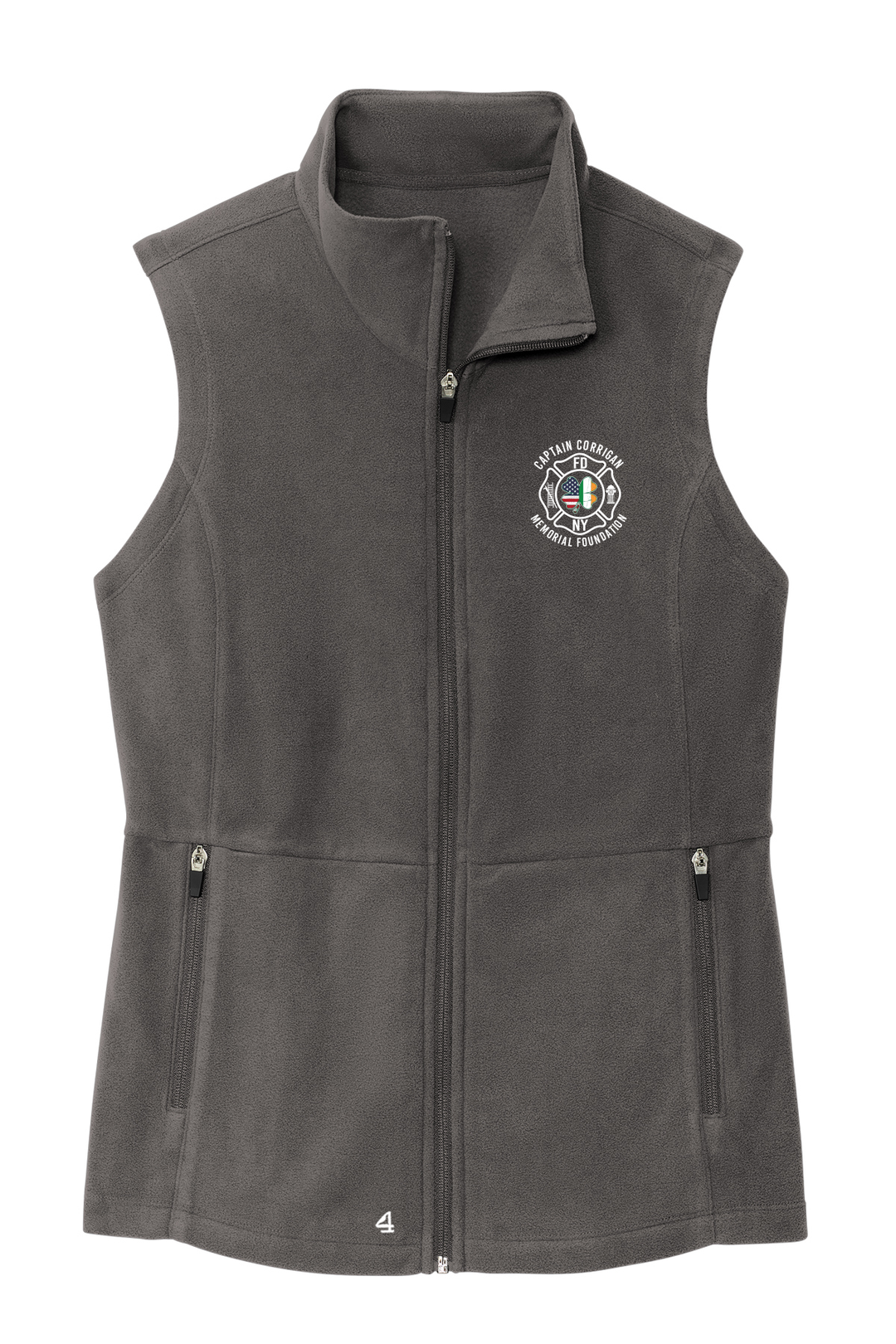 Captain Corrigan Memorial Embroidered Womens Fleece Vest