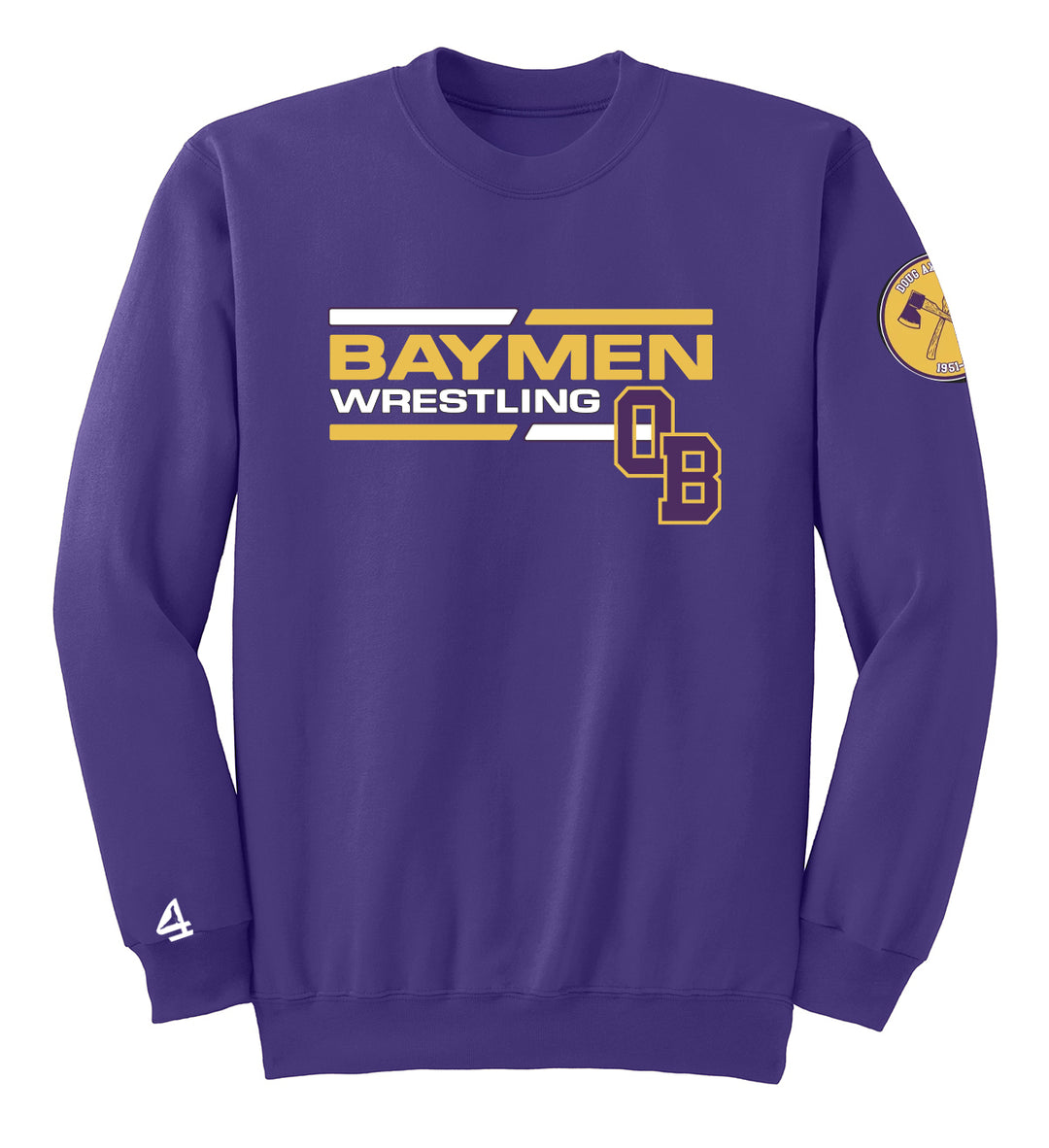 Oyster Bay Wrestling Axman Crewneck Sweatshirt