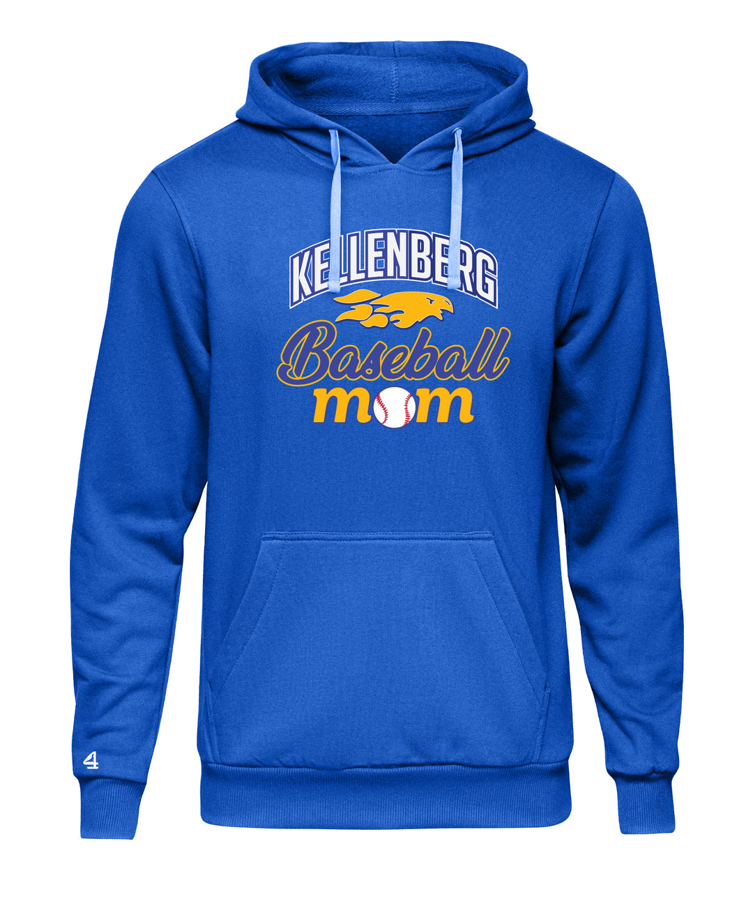 Kellenberg Baseball Mom Hoodie