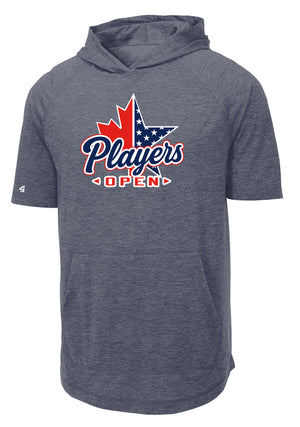Open Series Players Game Short Sleeve Tri-blend Hoodie