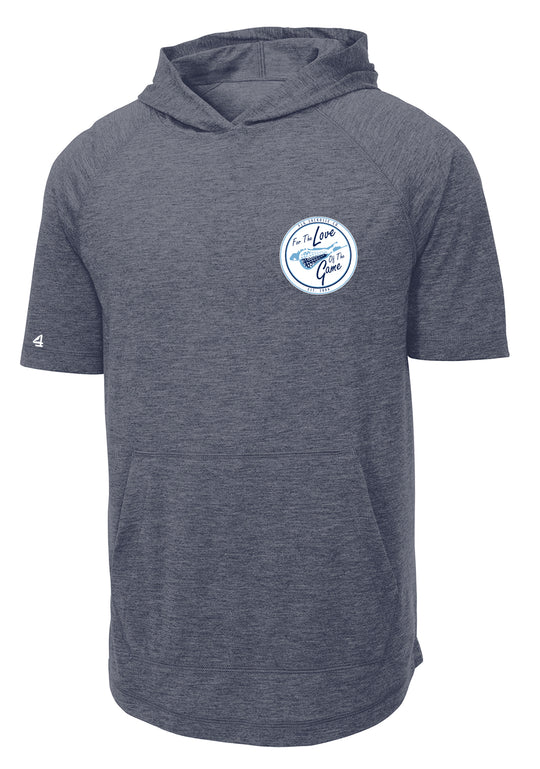 FLG Lacrosse Shield SS Tri-blend hoodie