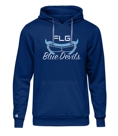 FLG LACROSSE BLUE DEVILS American LAX Flag Hoodie