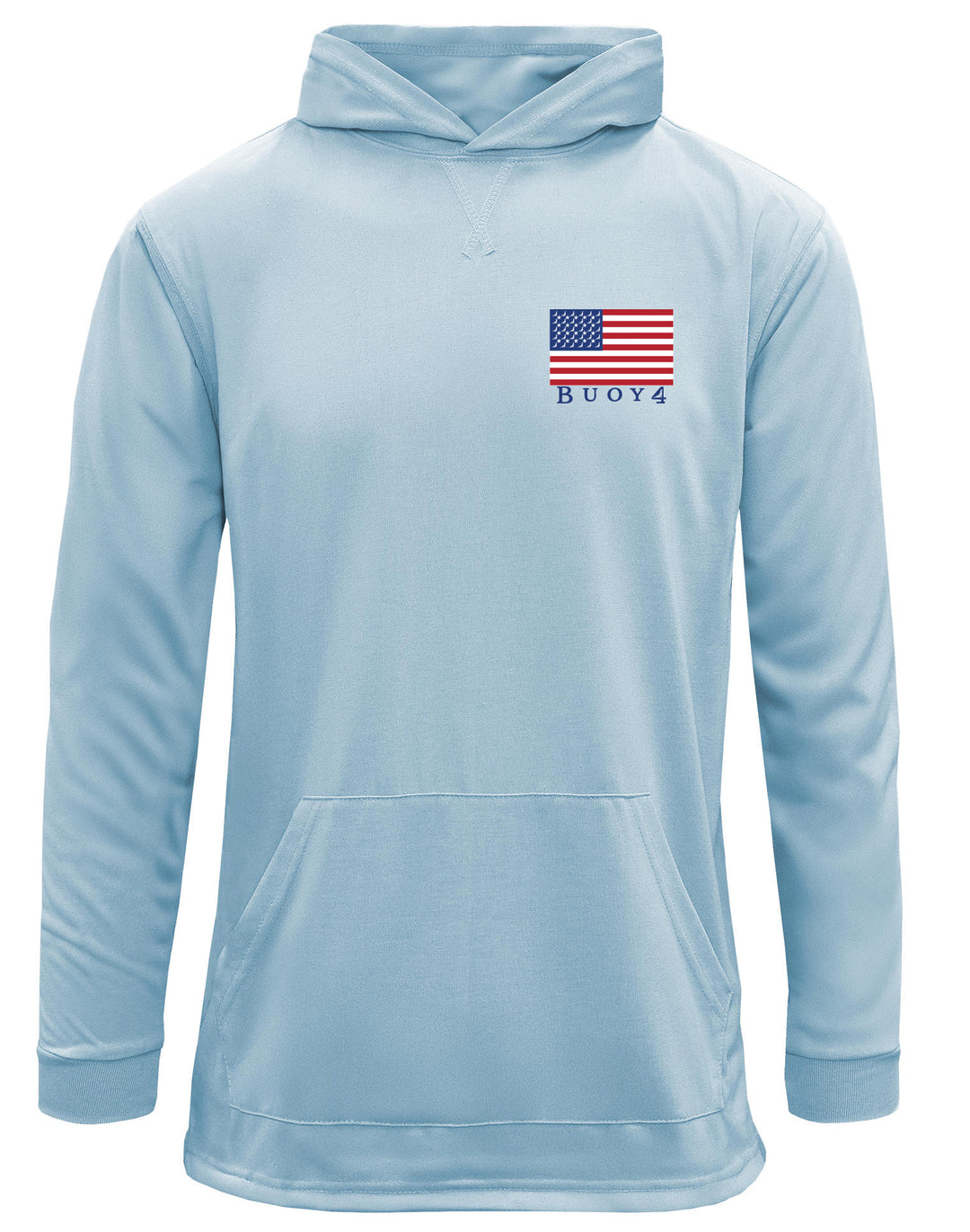 Buoy 4 flag MENS UPF 15+ SPUNSOFT TECH HOODIE
