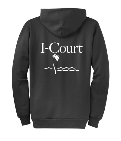 I-Court Sandles Full Zip Hoodie