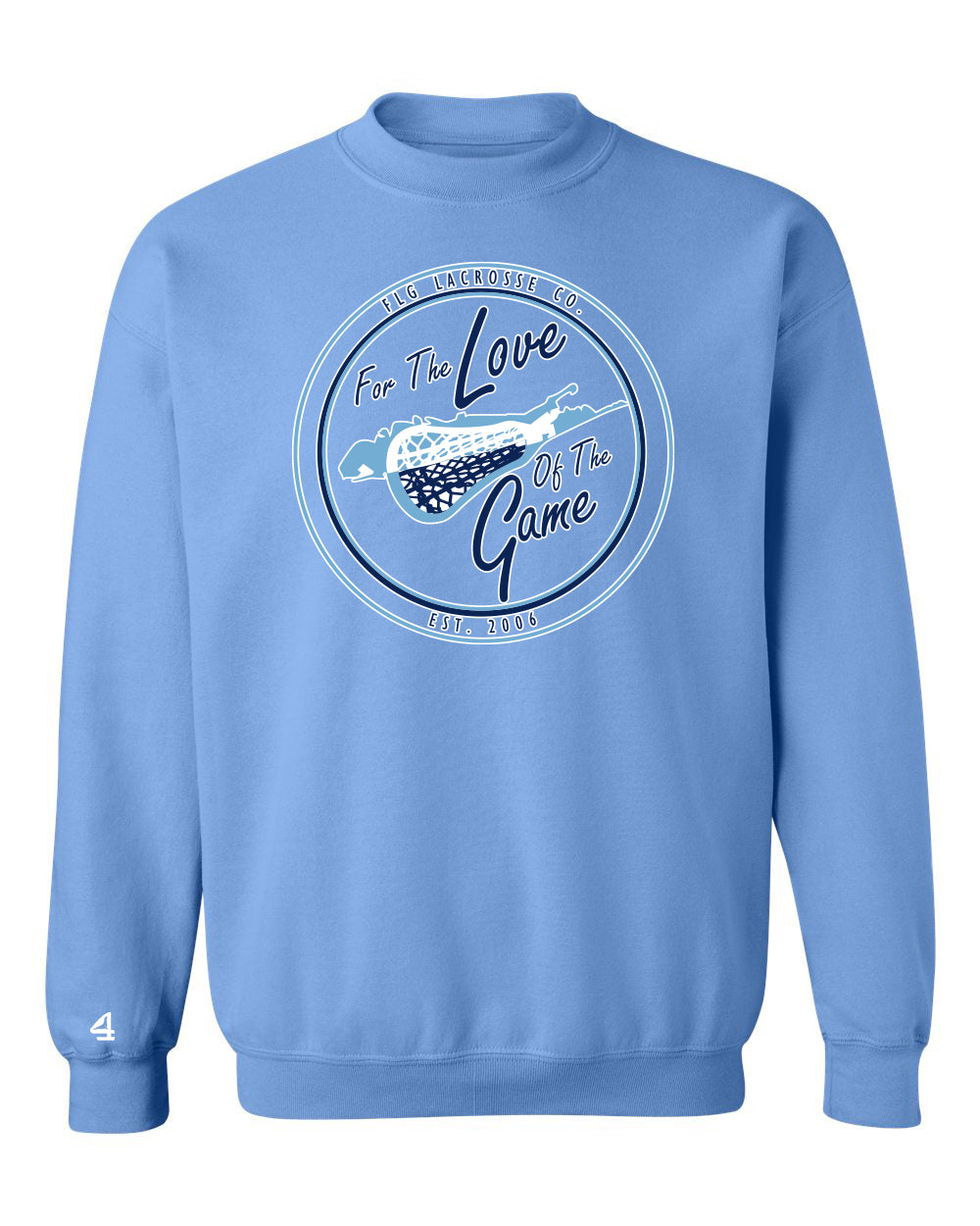 FLG Lacrosse Shield Crewneck Sweatshirt