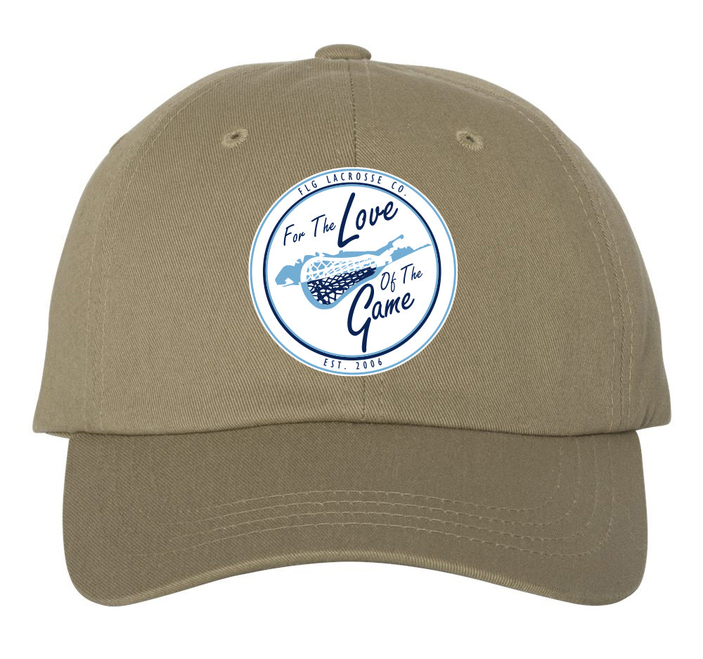 FLG Lacrosse Shield Embroidered Twill Cap