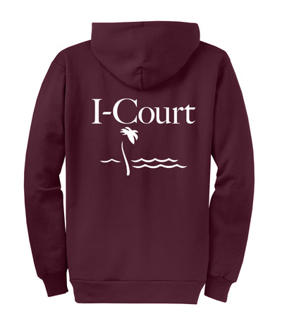 I-Court Sandles Full Zip Hoodie