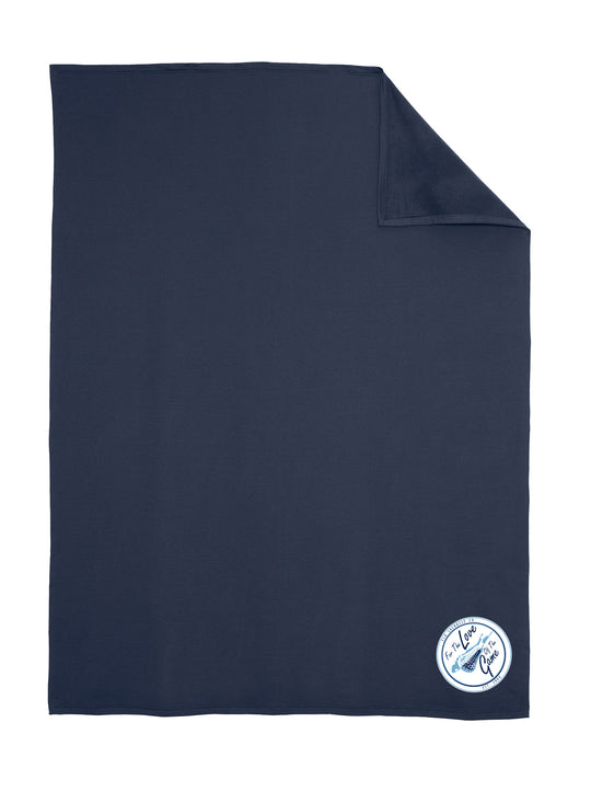 FLG Lacrosse Shield 65 x 85 oversized fleece blanket