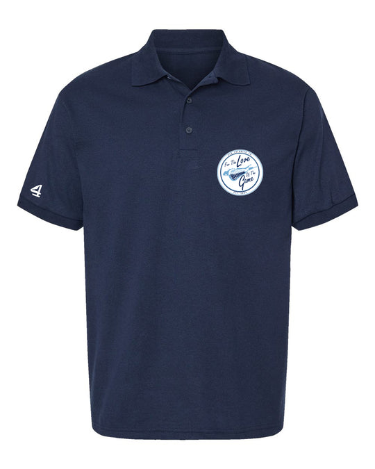 FLG Lacrosse Shield Embroidered Polo
