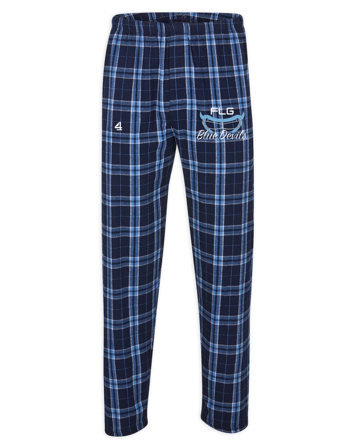 FLG LACROSSE BLUE DEVILS Flannel PJ Pants