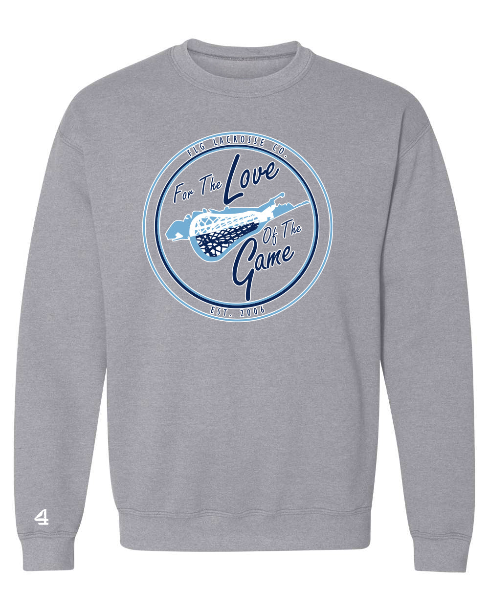 FLG Lacrosse Shield Crewneck Sweatshirt