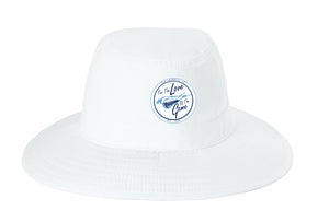 FLG Lacrosse shield Embroidered brim hat