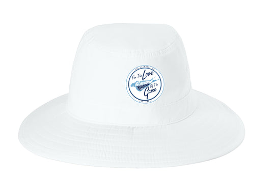 FLG Lacrosse shield Embroidered brim hat
