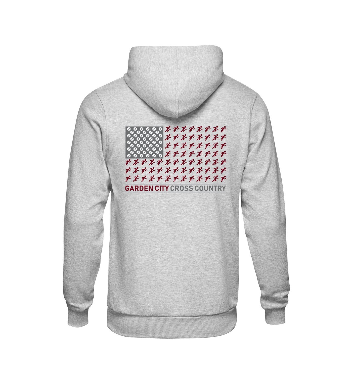 Garden City Cross Country Flag Hoodie