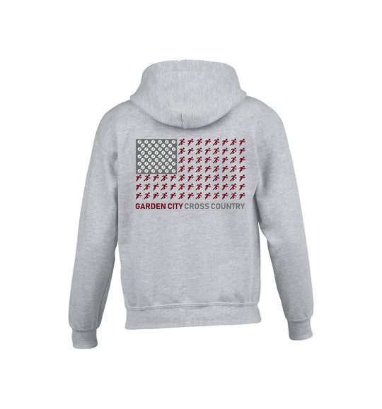Garden City Cross Country Flag Hoodie