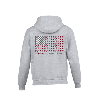 Garden City Cross Country Flag Hoodie