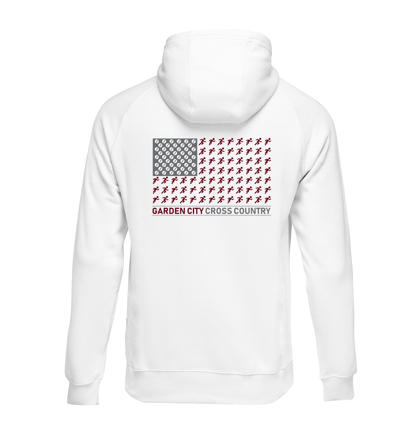 Garden City Cross Country Flag Hoodie