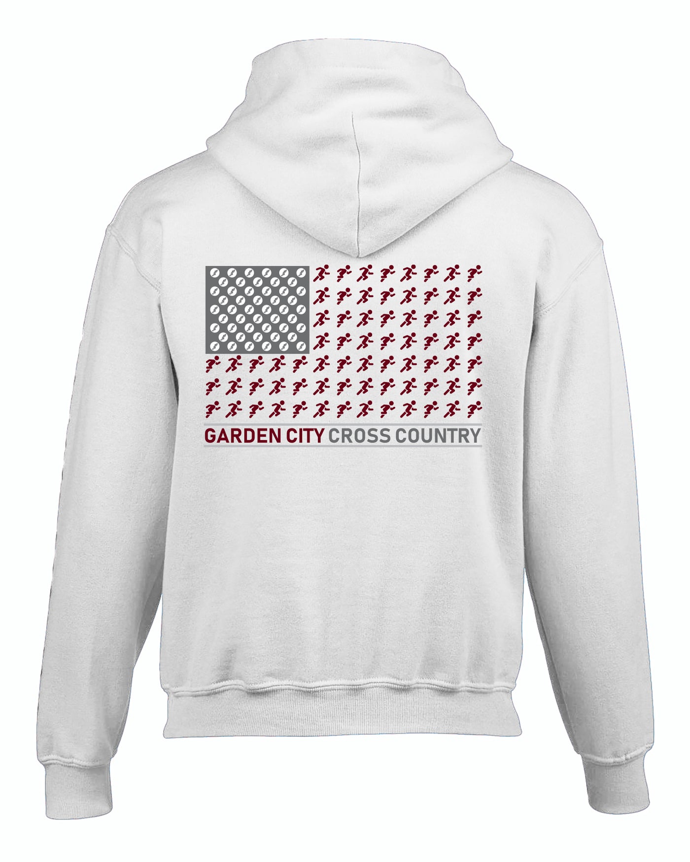 Garden City Cross Country Flag Hoodie